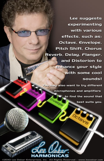 Lee Oskar Quick Guide - Playing Harmonica with other instruments - Harmonica  With Effects